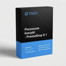 Porzucone koszyki – moduł PrestaShop 8.1 dla B2B