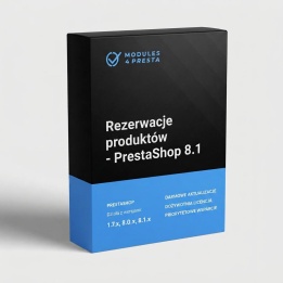 Rezerwacje produktów – moduł PrestaShop 8.1 dla B2B